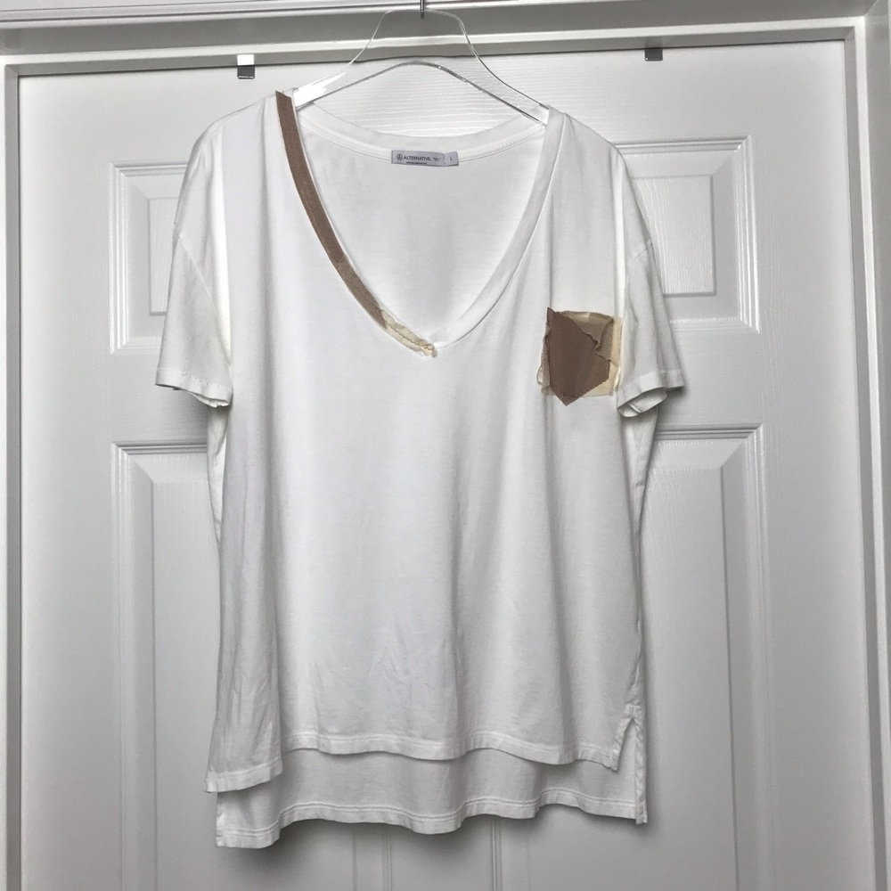 Alternative | Embellished White Tee